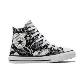 Chuck Taylor All Star Canvas K „Weiß Schwarz“
