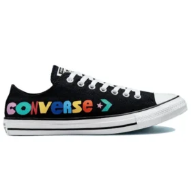 Chuck Taylor All Star Canvas-Schuhe „Schwarz Blau Gelb“