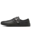 Chuck Taylor All Star Coupe Epais Leder-Monkstrap OX „Schwarz“