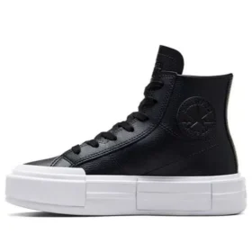 Chuck Taylor All Star Cruise Hi Plateau-Sneaker „Leather Black“