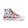 Chuck Taylor All Star Dinosaurs High Top „White Red“