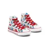 Chuck Taylor All Star Dinosaurs High Top „White Red“