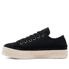Chuck Taylor All Star Espadrille Low „Trail to Cove – Schwarz“