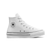 Chuck Taylor All Star EVA Lift Platform Leder High Top „White“