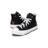 Chuck Taylor All Star EVA Lift Platform Y2K Heart High Top „Schwarz“