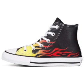 Chuck Taylor All Star Flame Nero Mod „Black Red“