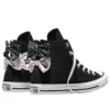 Chuck Taylor All Star Floral Bow „Black Vintage“