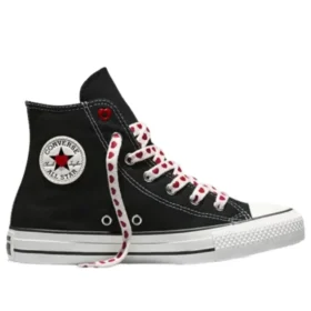Chuck Taylor All Star Hearts „Schwarz Vintage Weiß“