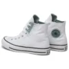 Chuck Taylor All Star Hi Stitched Patch „White“