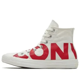 Chuck Taylor All Star Hi Top LOGO „Weiß Rot“