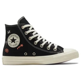 Chuck Taylor All Star High „Embroidered Floral – Schwarz“