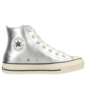 Chuck Taylor All Star High „Leather Silver“