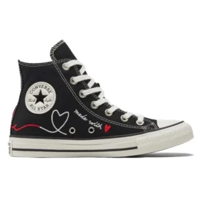Chuck Taylor All Star High „Made with Love – Schwarz“