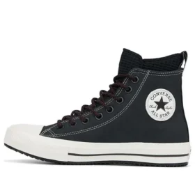 Chuck Taylor All Star High Nubuck Stiefel „Schwarz“