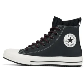 Chuck Taylor All Star High Nubuck Stiefel „Schwarz“
