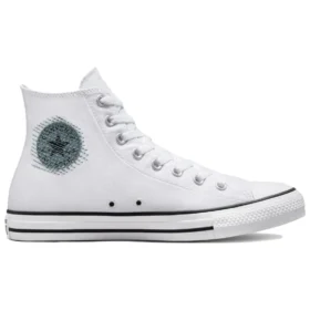 Chuck Taylor All Star High „Stitched Patch – Weiß“