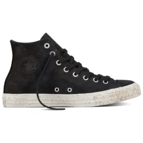 Chuck Taylor All Star High Top Leder-Sneaker „Black“