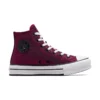 Chuck Taylor All Star High Top Lift Platform Sparkle „Prime Pink“