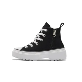 Chuck Taylor All Star High Top Lugged Freizeitschuhe „Schwarz Weiß“