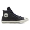 Chuck Taylor All Star High Tumbled Leather „Black Hyper Royal“