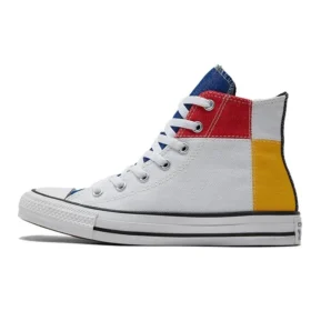 Chuck Taylor All Star High „Weiß Grün Rot Gelb“