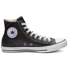 Chuck Taylor All Star Leather Hi „Black“