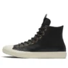 Chuck Taylor All Star Leather High „Black Egret“