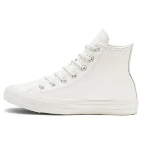 Chuck Taylor All Star Leather High „Weiß“