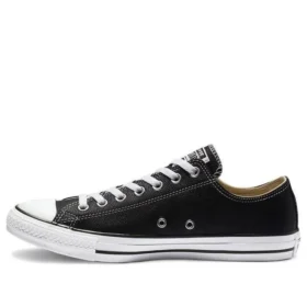 Chuck Taylor All Star Leather Ox „Schwarz“
