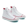 Chuck Taylor All Star Leder „Rot-Weiß“