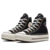 Chuck Taylor All Star Lift Crafted Stitching Platform „Black White“