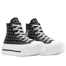 Chuck Taylor All Star Lift Double Stack Platform High „Plaid“