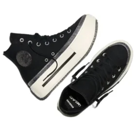 Chuck Taylor All Star Lift Double Stack Platform Jelly „Black Egret“