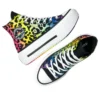 Chuck Taylor All Star Lift Double Stack Platform Pride High „Chaos Fuchsia Orange Rind“