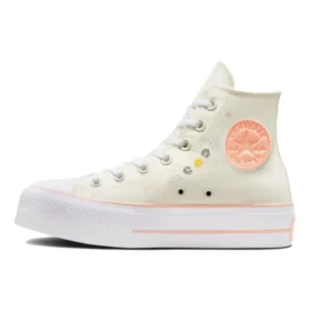 Chuck Taylor All Star Lift HI Schuhe „Floral Embroidery“