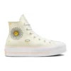 Chuck Taylor All Star Lift HI Schuhe „Floral Embroidery“