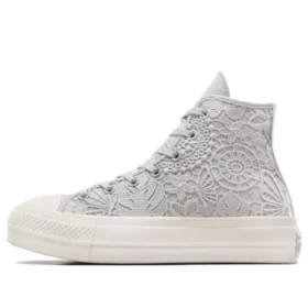Chuck Taylor All Star Lift Platform Crochet „Grey White“