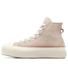 Chuck Taylor All Star Lift Platform Faux Mohair „Pink“