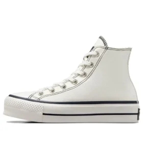 Chuck Taylor All Star Lift Platform Hi Schuhe „Weiß Schwarz“