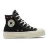 Chuck Taylor All Star Lift Platform High „Embroidered Floral – Black“