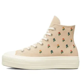 Chuck Taylor All Star Lift Platform High „Embroidered Roses“