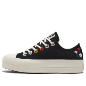 Chuck Taylor All Star Lift Platform Low „Floral Embroidery“