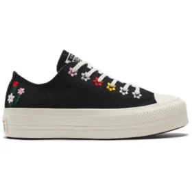 Chuck Taylor All Star Lift Platform Low „Floral Embroidery“