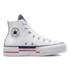 Chuck Taylor All Star Lift Platform Retro Denim „Weiß“