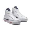 Chuck Taylor All Star Lift Platform Retro Denim „Weiß“