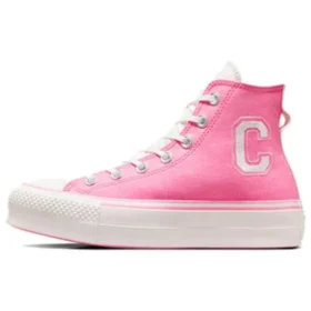 Chuck Taylor All Star Lift Platform Retro Varsity High „Oops Pink“