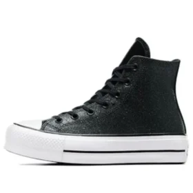 Chuck Taylor All Star Lift Platform „Sparkly Black“