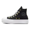 Chuck Taylor All Star Lift Platform Star Studded „Black White Gold“
