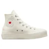 Chuck Taylor All Star Lift Platform Y2K Heart High Top „White Fever Dream“