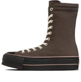 Chuck Taylor All Star Lifted Knee-hi „Brown Black“